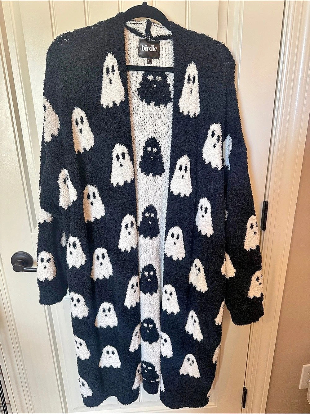 birdie Ghost Cardigan Black & White XL